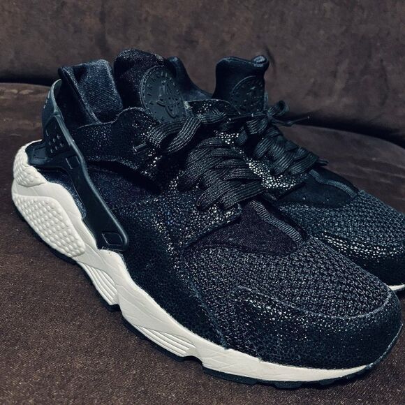 Nike Air Huarache Run PA Stingray Black Men\'s 9 US 42.5 EUR Off White Black